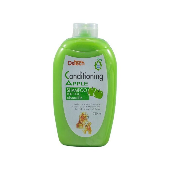 Ostech Shampoo Conditioning Apple - แชมพูผสมครีมนวดและมอยเจอร์ไรเซอร์ กลิ่นแอปเปิ้ล 750ml (13627)