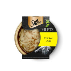 Sheba Filets Chicken - อาหารแมวเปียก เนื้อไก่ 60g (52312)