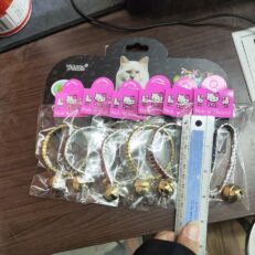 Tiny Collar - ปลอกคอสีทอง/เพชร 6นิ้ว (524600)