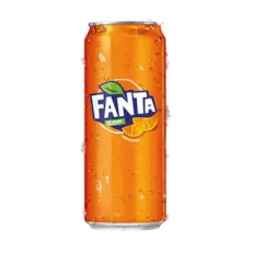 FANTA Soft Drink Orange Flavor - แฟนต้า น้ำส้มอัดลม แบบกระป๋อง 325ml (15953)