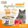 CHOO CHOO SMOOTHIE 6 Choo Choo Complete Nutreint Booster Smoothie - สมูทตี้บำรุงแมวสูตรปลาคัตสึโอะ 80g (12513)