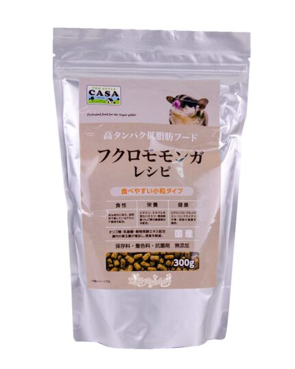 SOOS Minimal Land Casa - อาหารชูก้าไกลเดอร์ 300g (13213)