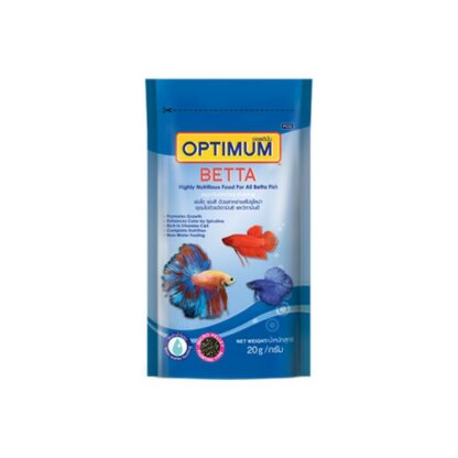 SOOS Optimum Betta - อาหารปลากัดทุกสายพันธุ์ 20g (13329)