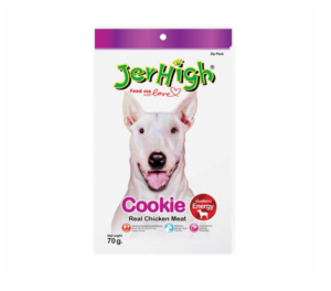 ขนมอัดแท่งสุนัข รสคุกกี้ไก่ Jerhigh Stick Chic Cookie Flavour
