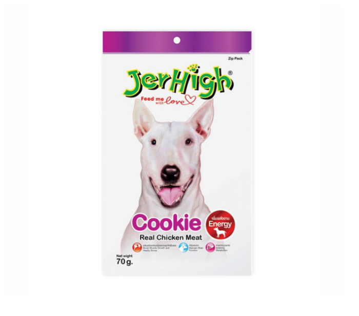 ขนมอัดแท่งสุนัข รสคุกกี้ไก่ Jerhigh Stick Chic Cookie Flavour