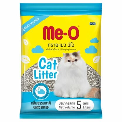 Me-O Cat Litter Unscented - ทรายแมวกลิ่นธรรมชาติ 5L (13222)