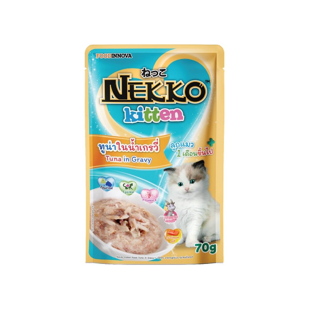 พบคำแนะนำในการเลือกกรงนกที่สมบูรณ์แบบ 9 Nekko Kitten - อาหารเปียกลูกแมวรสทูน่าในน้ำเกรวี่ 70g (12713)