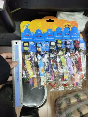 ปลอกคอผ้าคอตตอน 8นิ้ว Pets Collar