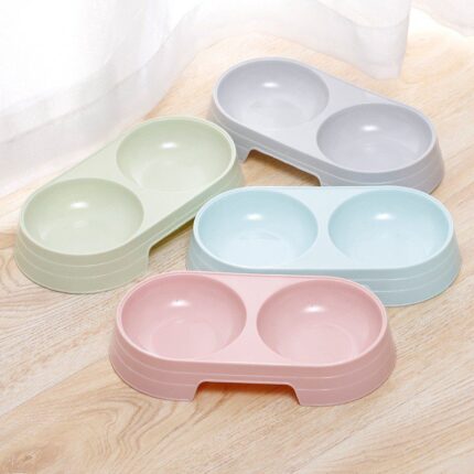 KUMA Pet Bowl - ชามใส่อาหารสำหรับสัตว์เลี้ยงแบบคู่ (13625)