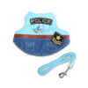 jp-349-2 Jolly Police Bunny Harness JP350 - สายจูงรัดอกกระต่าย ลายตำรวจ (555512)