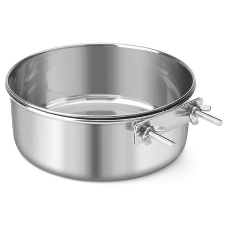 Stainless Bteel Bowl - ชามอาหารสแตนเลส สกรูสองตัว