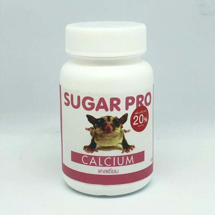 Sugar Pro Calcium - อาหารเสริมแคลเซียมบำรุงกระดูและฟัน 40g (15458)