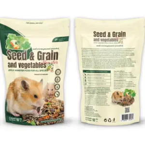 14481 Joyly Hamster Food Seed & Grain and Vegetable - อาหารสำหรับหนูแฮมสเตอร์ สูตรผักรวม 180g (14481)