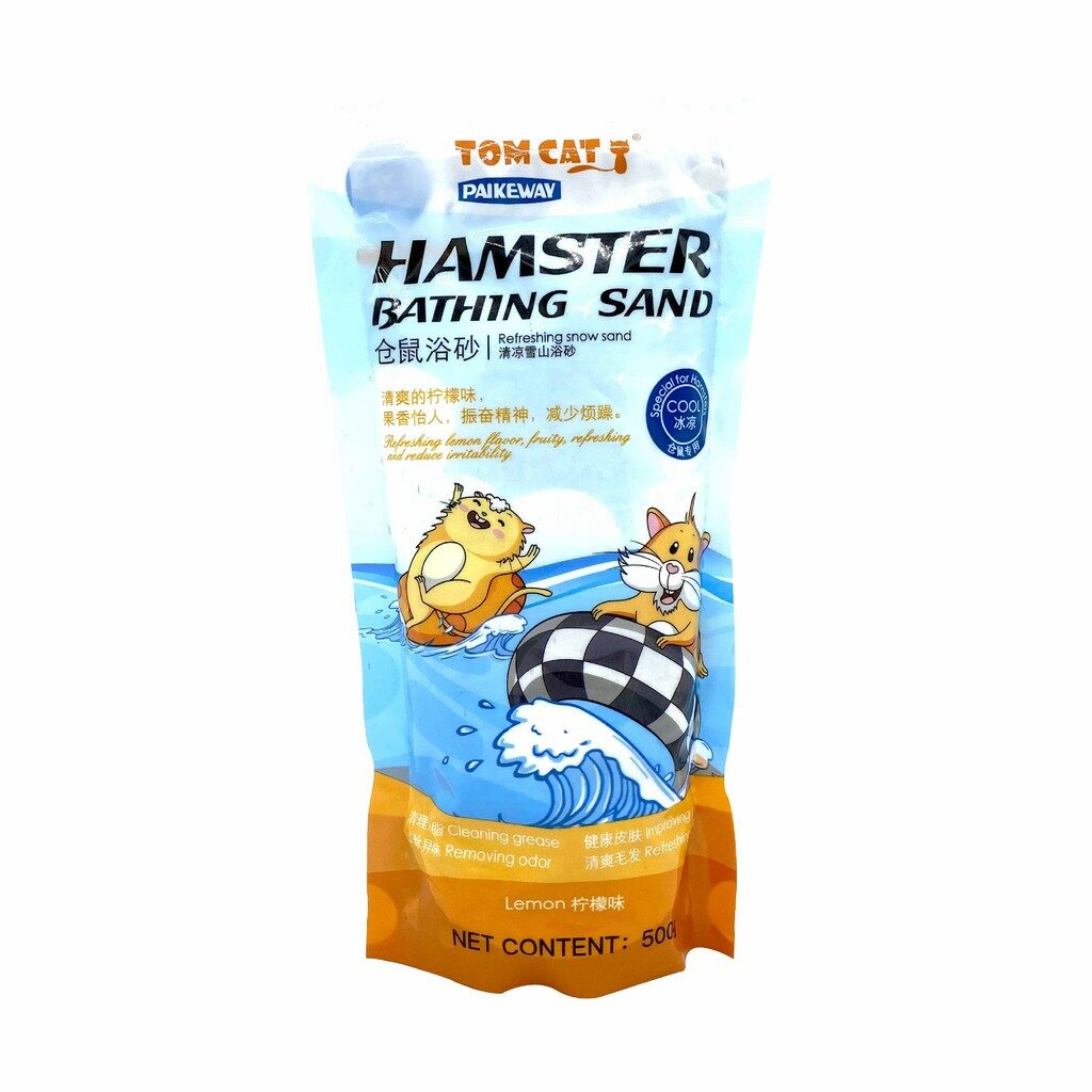 พบคำแนะนำในการเลือกกรงนกที่สมบูรณ์แบบ 9 Tom Cat Pakeway Hamster Bathing Sand - ทรายอาบน้ำกลิ่นเลมอน 500g (16065)