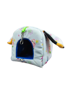 Sugar Glider House - บ้านชูก้าร์ไกลเดอร์ ทรงหูกระต่าย (14x14x14cm) (14662)