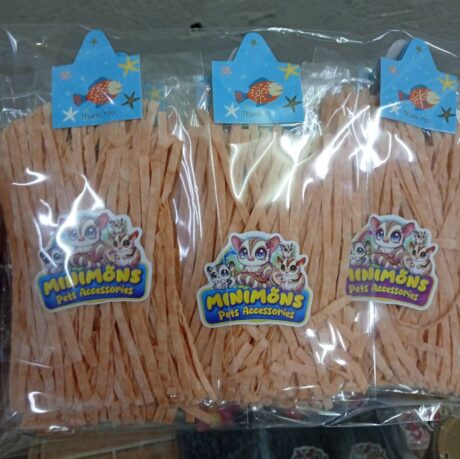 Minimons Fish Snack - ขนมสัตว์เลี้ยงปลาเส้นซองเล็ก (15771)