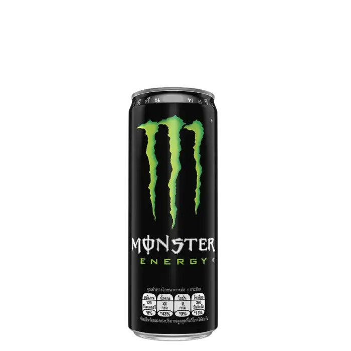 Monster Energy® Drink Original 330ml - มอนสเตอร์ เครื่องดื่มชูกำลัง แบบกระป๋อง 330 มล.