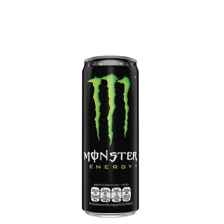 Monster Energy® Drink Original 330ml - มอนสเตอร์ เครื่องดื่มชูกำลัง แบบกระป๋อง 330 มล.
