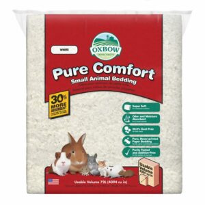 Oxbow Pure Comfort Small Animal Bedding - White - กระดาษรองพื้นกรงสีขาว 72L (15696)