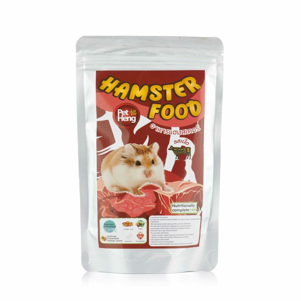 พบคำแนะนำในการเลือกกรงนกที่สมบูรณ์แบบ 9 Pet Heng Hamster Food - อาหารหนูแฮมสเตอร์รสเนื้อ 180g (14073)