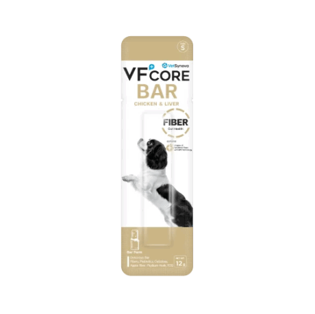 VFcore BAR : Fiber - ขนมสุนัข สูตรลดอาการท้องผูก ช่วยขับก้อนขน 12g