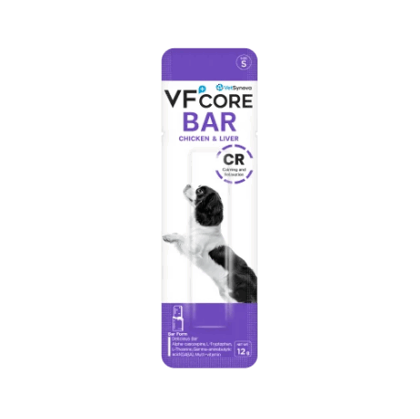 VFcore BAR : CR - ขนมสุนัข สูตรลดเครียด ช่วยผ่อนคลาย 12g