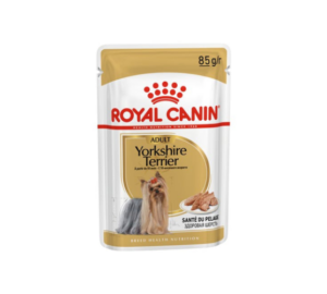 อาหารเปียกสุนัขโต พันธุ์ยอร์คไชร์ เทอร์เรีย Royal Canin Yorkshire Adult Pouch Loaf