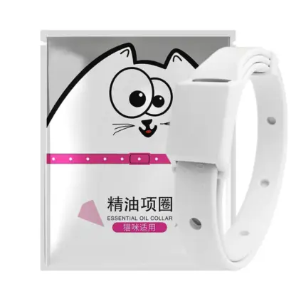Tick & Flea Collar for Cats Tick & Flea Collar for Cats (39cm) - ปลอกคอป้องกันเห็บหมัดสำหรับแมว แบบกันน้ำได้ (16077)