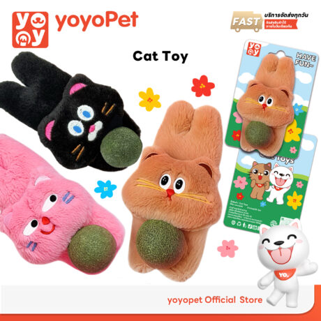 YOYOPET Cat Toy Catnip Doll