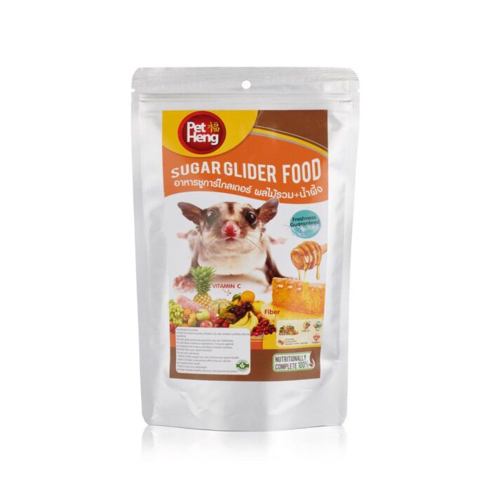 Pet Heng Sugar Glider food - อาหารชูก้าร์ไกลเดอร์รสผลไม้รวมน้ำผึ้ง 180g (16221) (10)