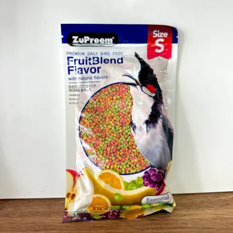 Zupreem FruitBlend Premium Dairy Bird Food - อาหารนกรสผลไม้รวม เม็ดจิ๋ว S 100g