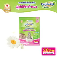 Unicharm Deo-toilet - ทรายแมวแอนตี้แบคทีเรีย กลิ่นไวท์ฟลอรัล 3.8L (10627)