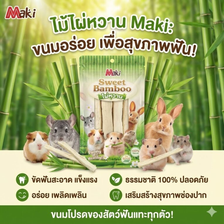 Maki Sweet Bamboo - ไผ่หวาน 60g
