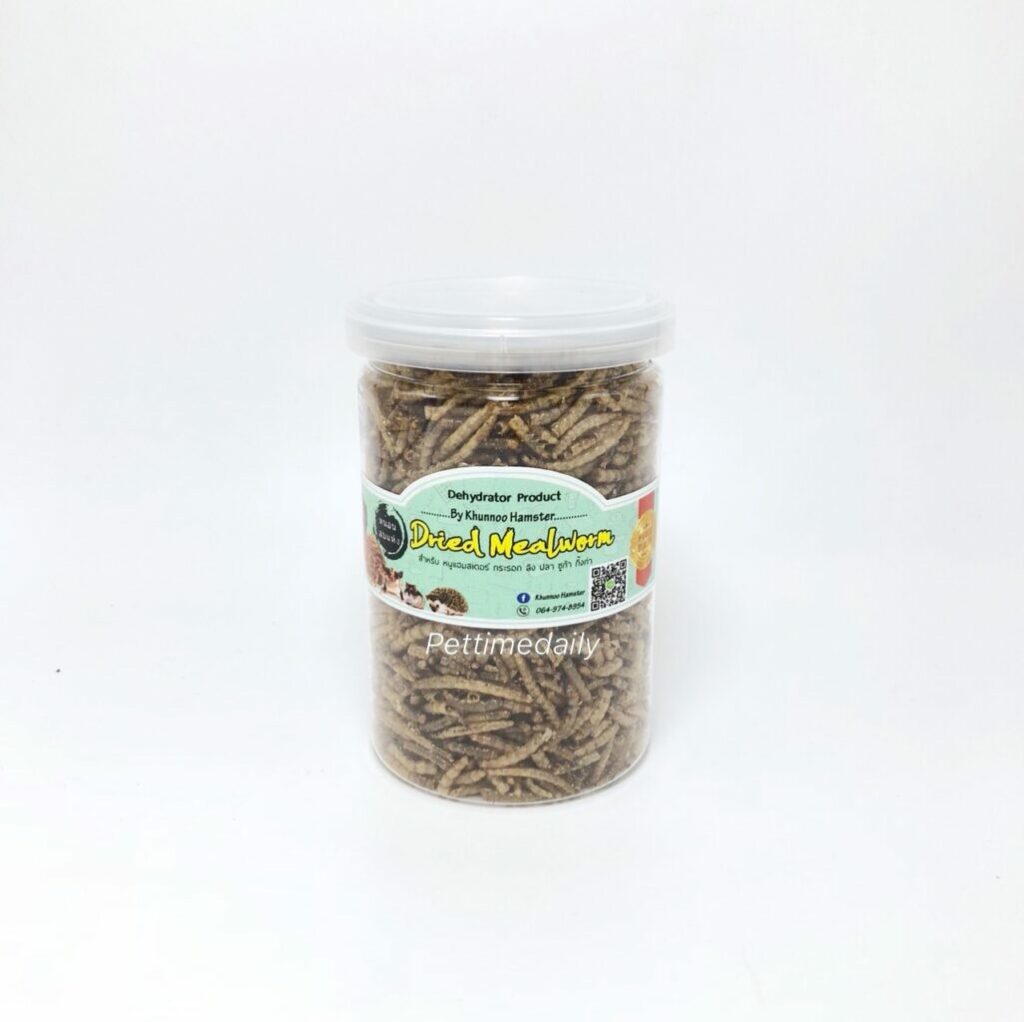 พบคำแนะนำในการเลือกกรงนกที่สมบูรณ์แบบ 9 Dehydrated Dried Mealworms - หนอนนกอบแห้ง กระปุกใหญ่ 80g (18659)