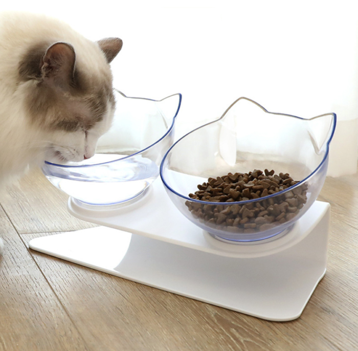 พบคำแนะนำในการเลือกกรงนกที่สมบูรณ์แบบ 7 Pet Empire - ชามอะคลิลิคคู่อาหารและน้ำแบบเอียง (27878)