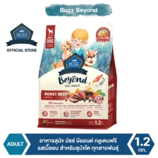 Buzz Beyond Dog Food - อาหารสุนัขโต บัซซ์ บียอนด์ รสเนื้ออบ 1.2kg
