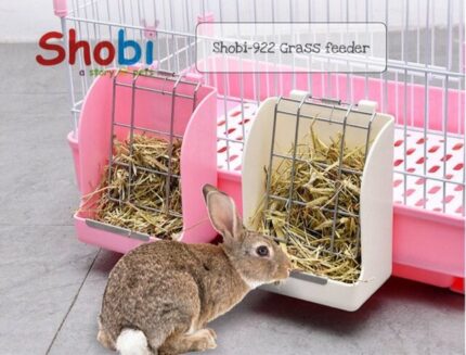Shobi 922 Hay Feeder - รางใส่หญ้าและอาหารแบบหนีบเหล็ก (14x11x18Cm) (33300)