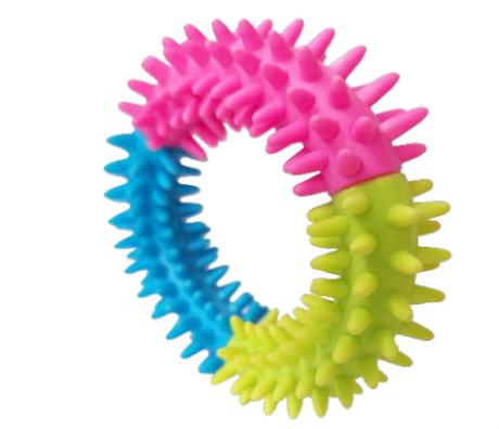 Morio Pet Toys TT460 - ของเล่นสัตว์เลี้ยง ยางกัดวงกลม (45006)