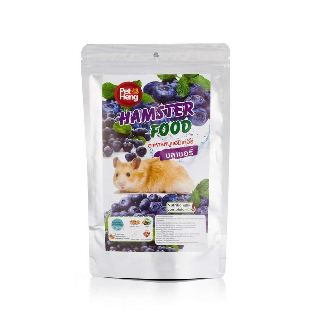พบคำแนะนำในการเลือกกรงนกที่สมบูรณ์แบบ 10 Pet Heng Hamster Food - อาหารหนูแฮมสเตอร์รสบลูเบอร์รี่ 180G (40606)