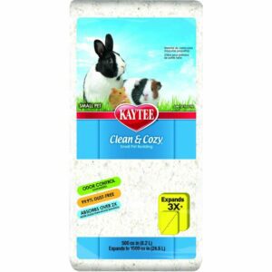 Kaytee Clean And Cozy - วัสดุรองกรงคลาสสิคสีขาว 1500Cu In (55218)