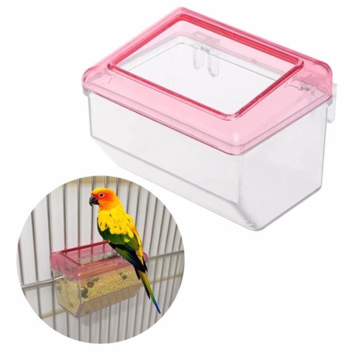 พบคำแนะนำในการเลือกกรงนกที่สมบูรณ์แบบ 9 Trapezoidal cup - ถ้วยสี่เหลี่ยมคางหมู (6x4.5x4.5cm)(55683)