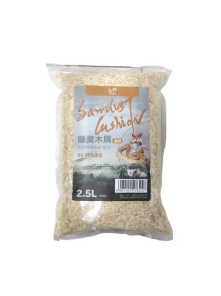 Sawdust Cushion - ขี้เลื่อยธรรมชาติไร้ฝุ่นสำหรับสัตว์เลี้ยงและสัตว์เลื้อยคลาน 500G (51925)