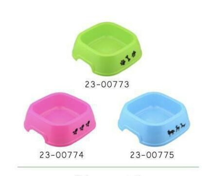 Pet Empire Pet Bowl - ชามอาหารพลาสติกสี่เหลี่ยม (53196)