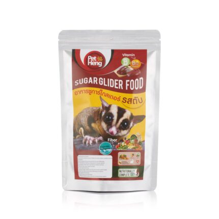 Pet Heng Sugar Glider Food - อาหารชูก้าร์ไกลเดอร์รสตับ 180g (49506)