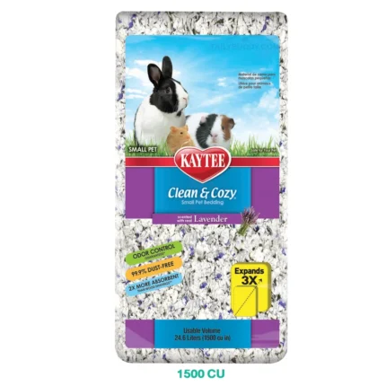Kaytee Clean And Cozy Lavender - วัสดุรองกรงคลาสสิคสีม่วง 1500Cu In (55226)