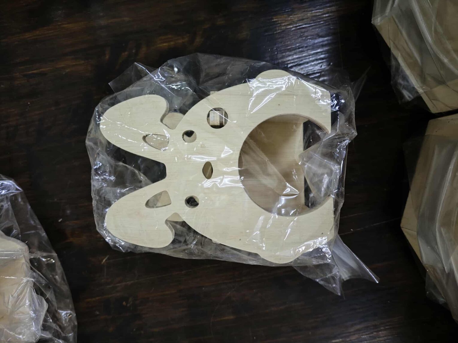 Wooden Hamster House - บ้านไม้แฮมสเตอร์ ทรงกระต่าย