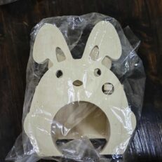 Wooden Hamster House - บ้านไม้แฮมสเตอร์ ทรงกระต่าย (251058)