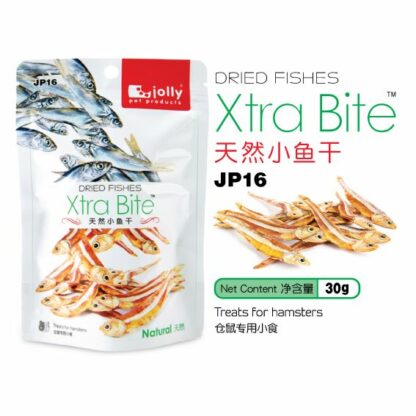 Jolly Xtra Bite Dried Fish Jp16 - ปลาเล็กอบแห้ง 30G (50536)