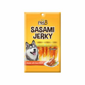 Pet8 Sasami Jerky - สันในไก่อบแห้ง 50g (63652)
