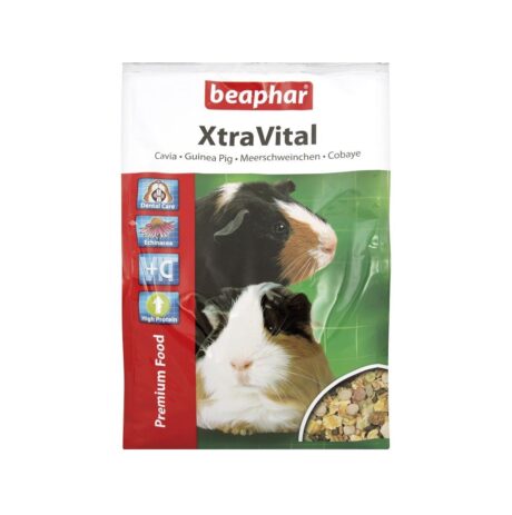 SOOS Beaphar Xtra Vital Cavia • Guinea Pig - อาหารแกสบี้ ธัญพืชรวม เสริมวิตามิน 1Kg (50176)